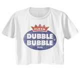 Tootsie Roll - Dubble Bubble Gum Womens Crop Tee