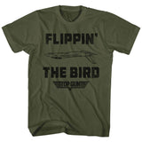 Top Gun Da Bird Boyfriend Tee