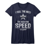 Top Gun Need For Speed Womens T-Shirt