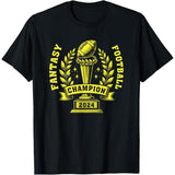 2024 FFL Champ Fantasy Football 2024 League Champion Winner T-Shirt