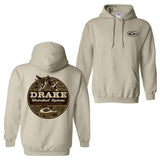Drake Waterfowl 2 Sides Camo Hunting Hoodie and T-shirt, Classic Cotton Menswear Top