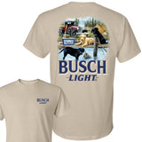 Busch Light, Limited Busch Light Men Best Friend T-shirt, Unisex T-shirt, Casual Graphic Round Neck T-shirt for Summer, Fashion Men's Top for Daily Wear