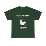 Cant Put Down The Cup T-shirt - Peter Griffin-  Funny Shirt, Meme Shirt, Trendy shirt, Family Guy Cotton Classic Menswear Tee