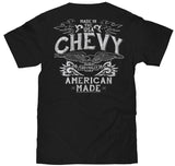 Chevrolet Usa T-shirt - Black, From Casual To Formal Styles, Diverse Wardrobe Choices, Trendy Apparel For Men And Women, Unisex Classic Cotton