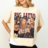 90s Style Concert Music Shirt - Retro Concert Music Shirt Fabric Fit Oversized Top