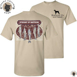 Catfish Stringer - Men's Short Sleeve T-Shirt - by Straight Up Southern - Summer Outfits, Regular Fit Short Sleeve Crew Neck T-Shirt for Men, Casual Comfy Knitting Top for Summer