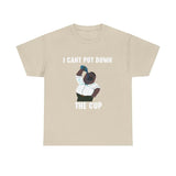 Cant Put Down The Cup T-shirt - Peter Griffin-  Funny Shirt, Meme Shirt, Trendy shirt, Family Guy Cotton Classic Menswear Tee