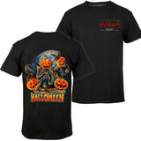 BUSCH LIGHT, BEER, Halloween, Busch Light  Reaper tee T-Shirt, Shirt, Casual Graphic Round Neck T-shirt for Summer, Fashion Top for Daily Wear