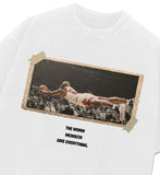 Dennis Give Everything 1996 Chicago Worm Vintage T-Shirt Crewneck Cotton