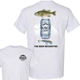 BUSCH LIGHT, BEER, Busch Light Fishing The Beer Necessities Tshirt, Busch Light Dog Lover Mallar Duck Hunting T-shirt, Busch Light Beer Tshirt, Busch Light Beer Tshirt, Casual Graphic Round Neck T-shirt for Summer, Fashion for Daily Wear