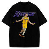Dalton Knecht Graphic Tee Westside Knecht 4 Basketball Los Angeles T-Shirt