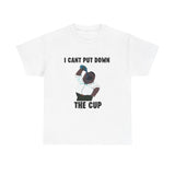 Cant Put Down The Cup T-shirt - Peter Griffin-  Funny Shirt, Meme Shirt, Trendy shirt, Family Guy Cotton Classic Menswear Tee