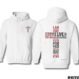 Christian T-Shirt/Hoodie Featuring Crucified with Christ T-Shirt/Hoodie Vintage for Men and Women, Unisex Workwear Tee - Casual, Menswear