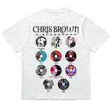 Chr1s Br33zy Full Albums Shirt, Chr1s Br0wn Br33zy Retro 2024 Concert Shirt