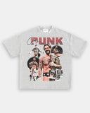 CM PUNK TEE, Wrestling Graphic Tee, Sports T-shirt, Athlete Shirt, Wrestling Gift, Fitness Tee Crewneck Clothing Cotton Menswear