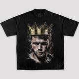 CANELO-KING TEE, Boxing T-shirt, Boxer Tee, Sports Shirt, Athletic Tee, Workout T-shirt, Gift for Him Hoodie Sweatshirt Menswear Streetwear