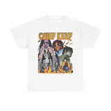 Chief Keef Graphic Tee Print Short Sleeve T-Shirt Streetwear Casual