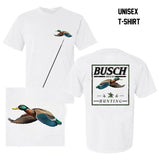 Busch Light, Beer, Busch Light Hunting Duck T-Shirt , For Him , For Her, Casual Graphic Round Neck T-shirt for Summer, Fashion Top for Daily Wear