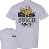 Busch Light, Limited Busch Light Deer Label Double Side Shirt, For Men, For Women, Cotton, Casual