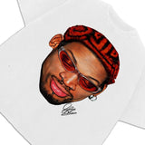 Dennis Zig Zag Red Hair Hollywood 90's Vintage Design T-Shirt Basketball Streetwear