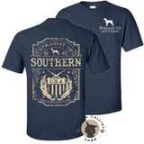 by Straight Up Southern T-Shirt - by Straight Up Southern - Summer Outfits, Regular Fit Short Sleeve Crew Neck T-Shirt for Men, Casual Comfy Knitting Top for Summer