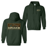 Drake Waterfowl Systems Hoodies and T-shirt, Camo Pattern, Comfort for the Outdoors, Casual Unisex Hoodie, Menswear and Womenswear Top