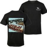 Duck hunting T-Shirt - Summer Outfits, Regular Fit Short Sleeve Crew Neck T-Shirt for Men, Casual Comfy Knitting Top for Summer