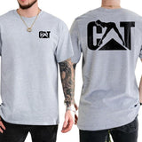 Cat With Woman Shirt, Unisex Classic Fabric Shirt, lady Cat tee, Soft Fabric Short Sleeve Shirt