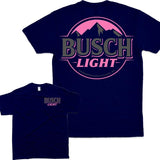Busch Light Tee, T-shirt Gift For Women - 2 Side - All Sizes Offered  Clothing Cotton Fit Shortsleeve Top Womenswear Comfortable Fitted Love Medium Underwear