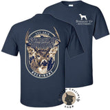 Deer Label T-Shirt - by Straight Up Southern - Summer Outfits, Regular Fit Short Sleeve Crew Neck T-Shirt for Men, Casual Comfy Knitting Top for Summer