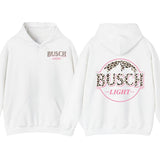 Busch Light Leopart Logo Hoodie and T-shirt, 2 side - Busch Light Hoodie, Unisex Appeal, Every Color Available, For Men & For Women Hoodie