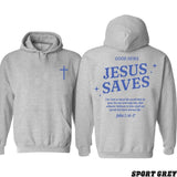 Christian T-Shirt/Hoodie Jesus Saves T-Shirt/Hoodie, Unisex T-Shirt for men and women, Vintage Sport Pullover