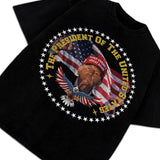 Donald Trump Wins POTUS The President 2024 Victory Custom Graphic T-Shirt Maga President Trump Winner Graphic Tee