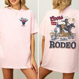 Coors Rodeo Vintage Graphic 2 Sided Shirt, Retro Rodeo T-Shirt, Wild Rodeo Yee Haw Cowboy T-shirt, Cowgirl Comfort Clothing, Cotton Fabric Tshirt, Printed Women's Top, Casual Womenswear, Drink Shirt