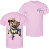 Busch Light, Hunter Trump With Michelob Ultra Beer 2 Siders T-shirt, Trump and Your Hunt Dog, Hunting Season, Perfect For Beer Lovers, Unisex T-Shirt, Cotton, Casual Graphic Trump T-shirt, Unisex T-shirt for Men and For Women