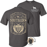 by Straight Up Southern T-Shirt - by Straight Up Southern - Summer Outfits, Regular Fit Short Sleeve Crew Neck T-Shirt for Men, Casual Comfy Knitting Top for Summer