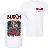 BUSCH LIGHT, BEER, Halloween, Busch Light Stephen King T-Shirt, Shirt, Casual Graphic Round Neck T-shirt for Summer, Fashion Top for Daily Wear