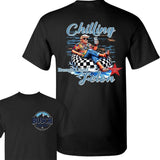 Busch Light -Beer- Chillin Busch Light  Shirt Busch Light 2-Sided Shirt 2024 Shirt Soft Cotton Shirt, Casual Graphic Round Neck T-shirt for Summer, Fashion Top for Daily Wear, T shirt For Men And Women