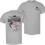 American Lure T-Shirt - Summer Outfits, Regular Fit Short Sleeve Crew Neck T-Shirt for Men, Casual Comfy Knitting Top for Summer