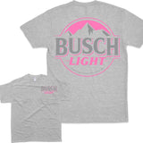 Busch Light Tee, T-shirt Gift For Women - 2 Side - All Sizes Offered  Clothing Cotton Fit Shortsleeve Top Womenswear Comfortable Fitted Love Medium Underwear