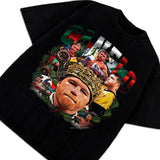 Canelo Alvarez Saul Mexico King Canelo Goat Boxing Vintage Style Graphic Design T-Shirt Crewneck Cotton