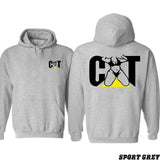 CAT With Woman 2 Side Hoodie Unisex Classic Fabric T-shirt/Hoodie, Vintage for Men and Women, Unisex Vintage Crewneck