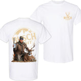 Busch Light Hunting Trump Dog 2 Siders T-shirt, Busch Light Shirt, Perfect For Beer Lovers, Casual Graphic Dog T-shirt, Unisex T-shirt for Men and For Women