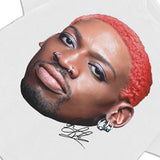 Dennis Red Hair flamboyant 90's Vintage Design Retro T-Shirt Graphic Tee Cotton Menswear Top Basketball