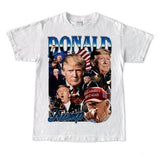 Donald Trump 2024 90s Vintage Bootleg Style T-Shirt, Classic Retro Graphic Unisex Tee Gift For Men and Women