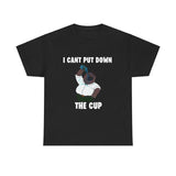 Cant Put Down The Cup T-shirt - Peter Griffin-  Funny Shirt, Meme Shirt, Trendy shirt, Family Guy Cotton Classic Menswear Tee