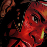 Alex Pereira Poatan Painted Face Portrait Vintage MMA Graphic Design T-Shirt Cotton Menswear