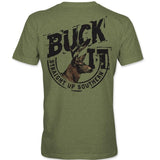 Buck It - BUCK IT with Whitetail Buck Hunting Tee-Youthful & Vibrant - Every Size Available Tshirt