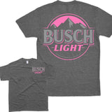 Busch Light Tee, T-shirt Gift For Women - 2 Side - All Sizes Offered  Clothing Cotton Fit Shortsleeve Top Womenswear Comfortable Fitted Love Medium Underwear