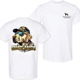 Chasing bands T-Shirt- Hunting T-Shirt - Summer Outfits, Regular Fit Short Sleeve Crew Neck T-Shirt for Men, Casual Comfy Knitting Top for Summer
